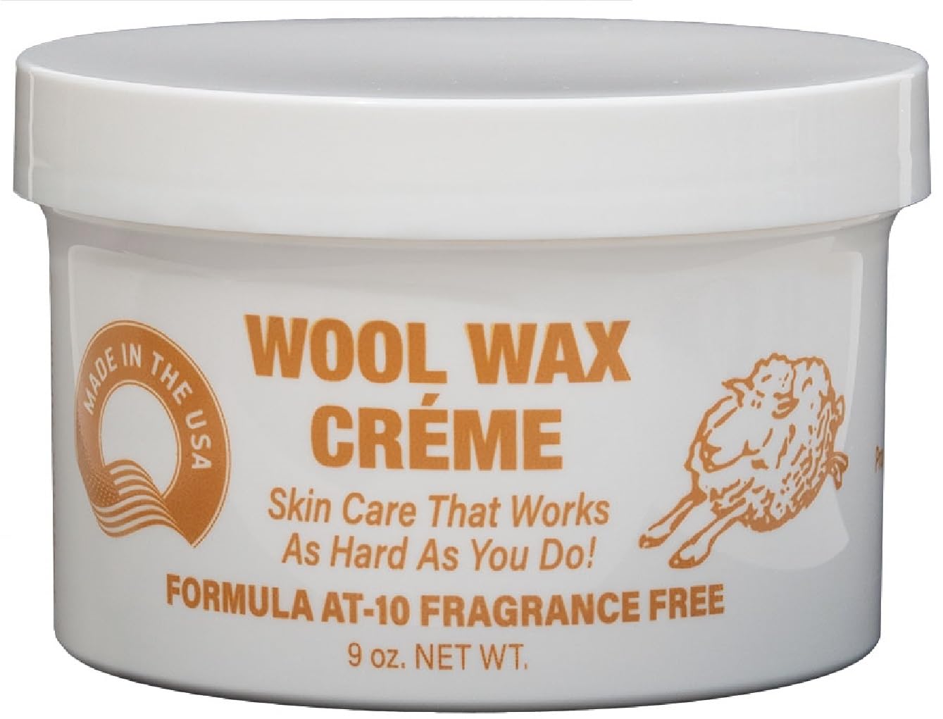 Wool Wax Creme fórmula AT-10T para cuidado de la piel y alivio suave