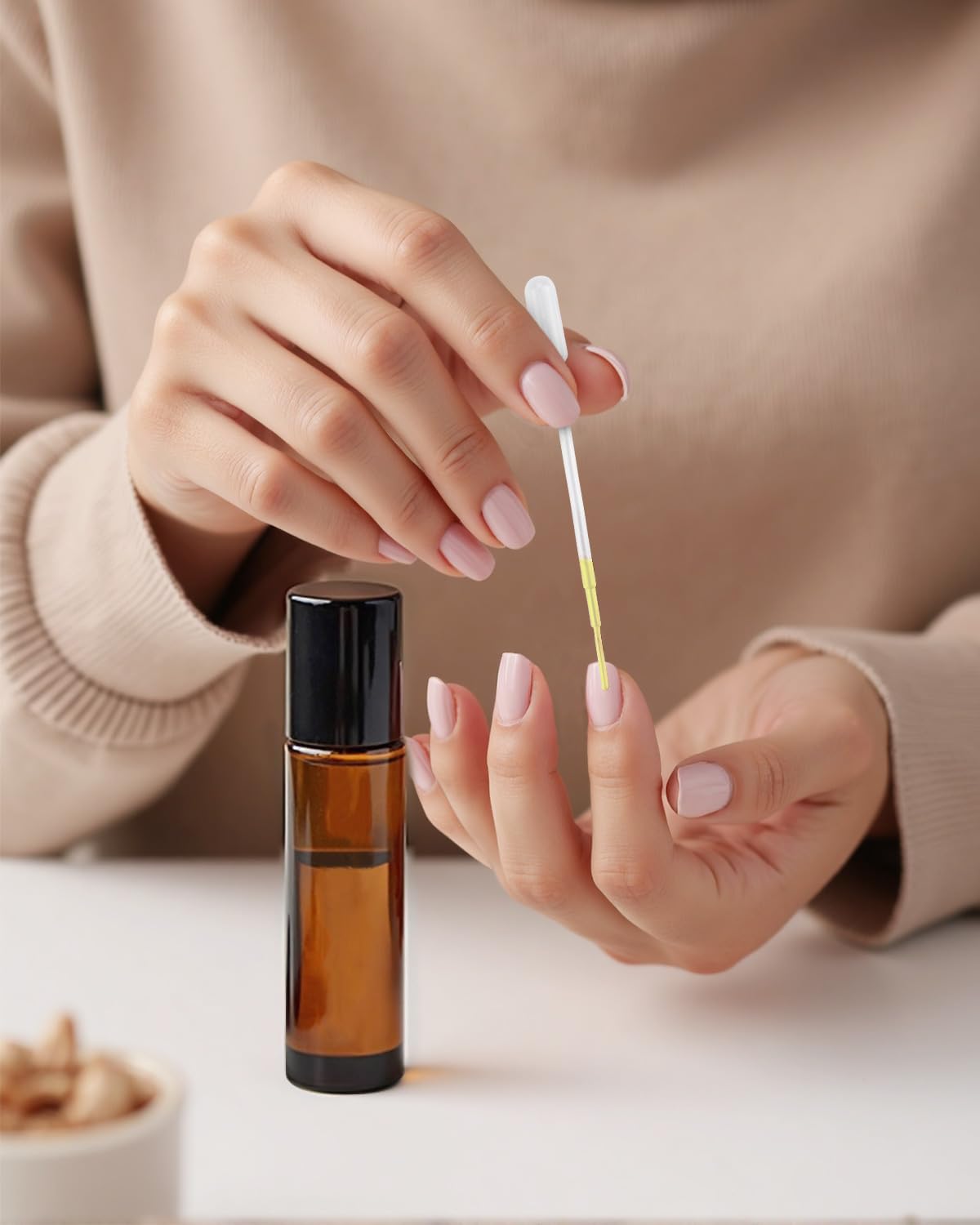Worldgsb estuche compacto para llevar aceites y cosméticos en viaje