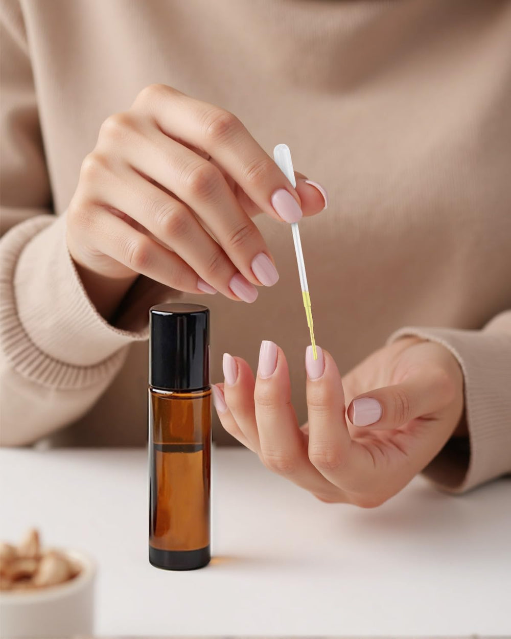 Worldgsb estuche compacto para llevar aceites y cosméticos en viaje