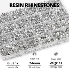 Recogepiedras Worthofbest con punta de cera blanca para colocación precisa.