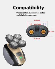 Cepillo de limpieza incluido para la afeitadora Freebird de wotdmu.