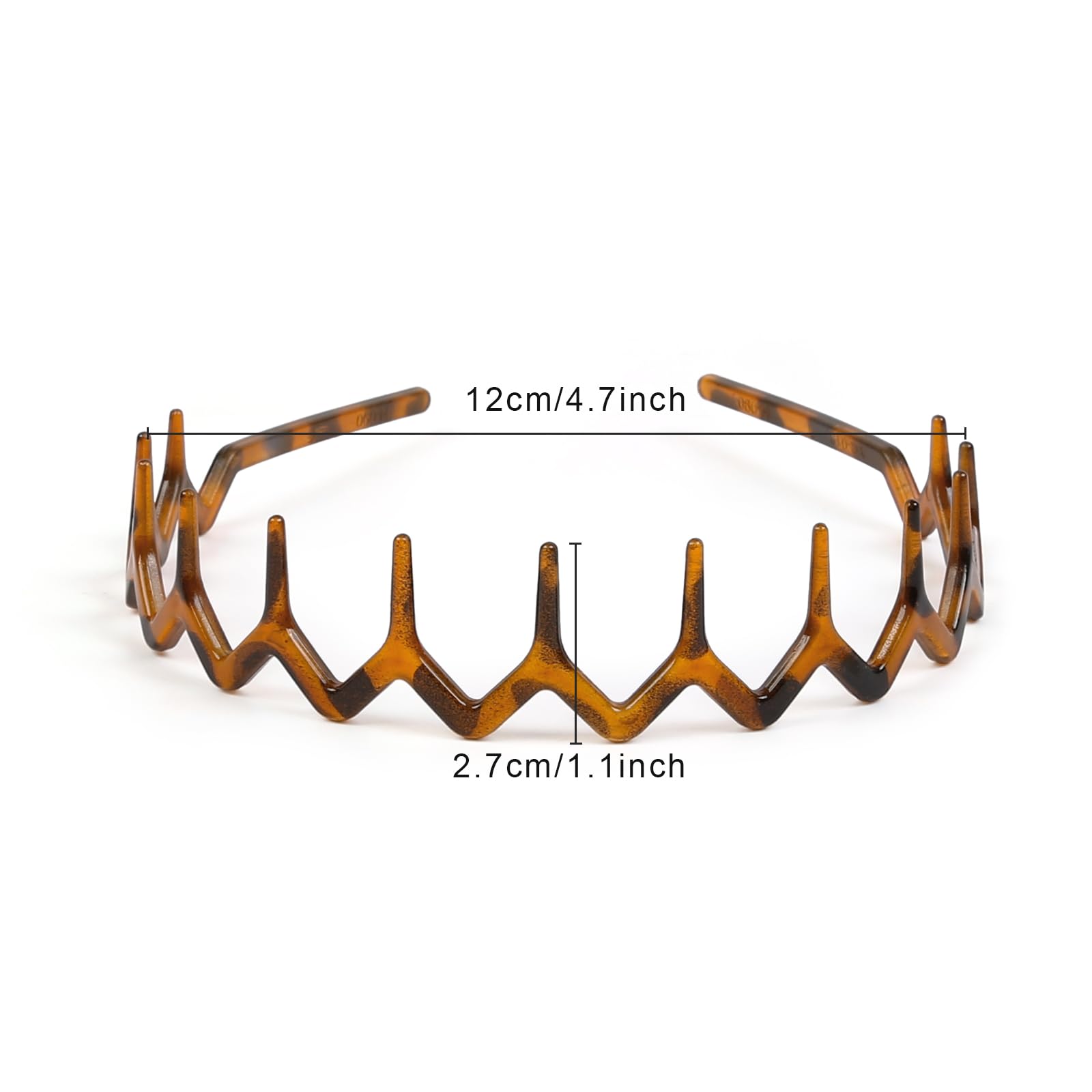 WOVOWOVO diadema estilo 90s para looks casuales o formales.