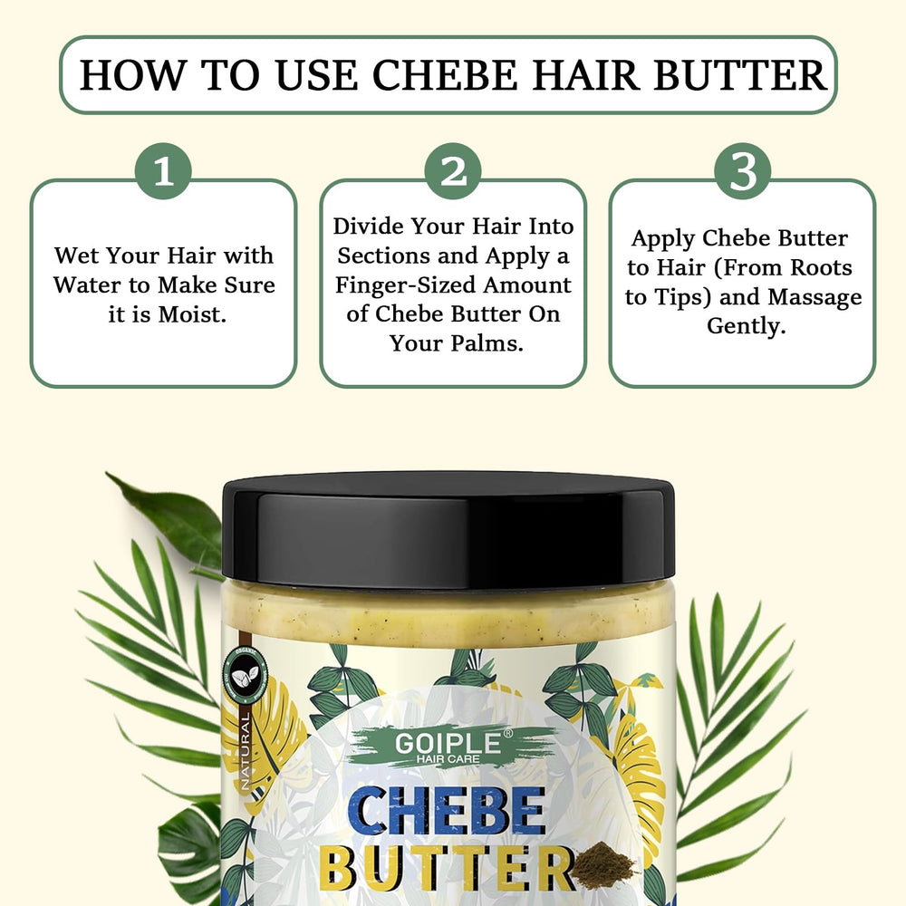 WOZUTUNT Chebe Butter versatile for straight, curly, and coily textures