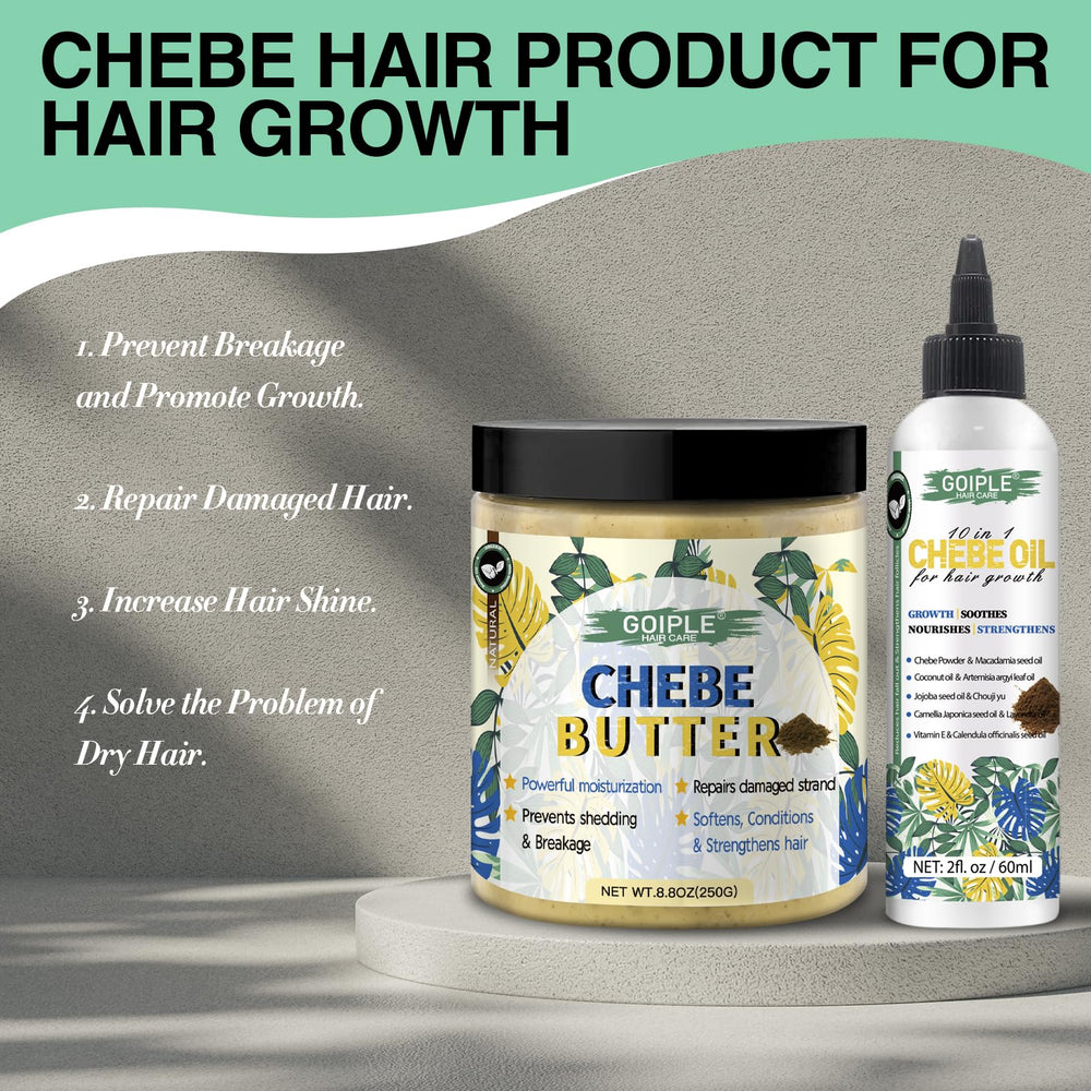 WOZUTUNT Chebe ingredientes naturales para cuero cabelludo sano