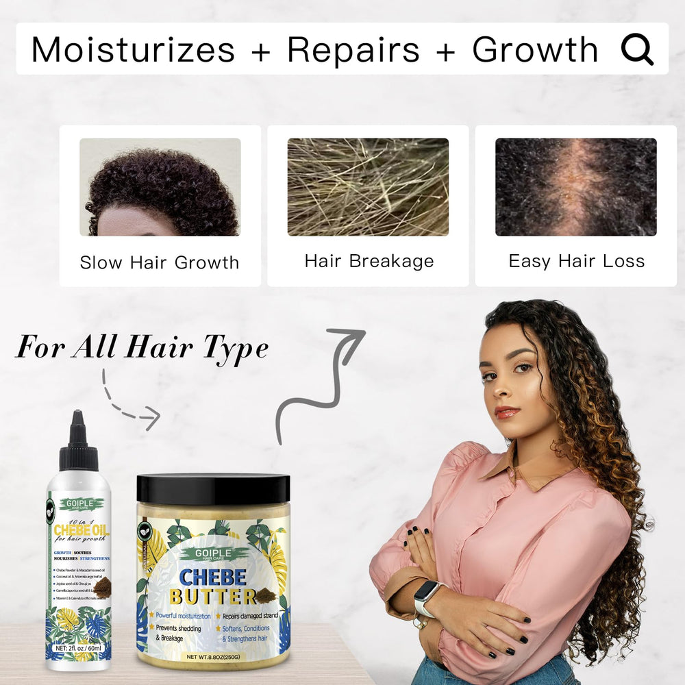 WOZUTUNT Chebe uso diario para cabello flexible