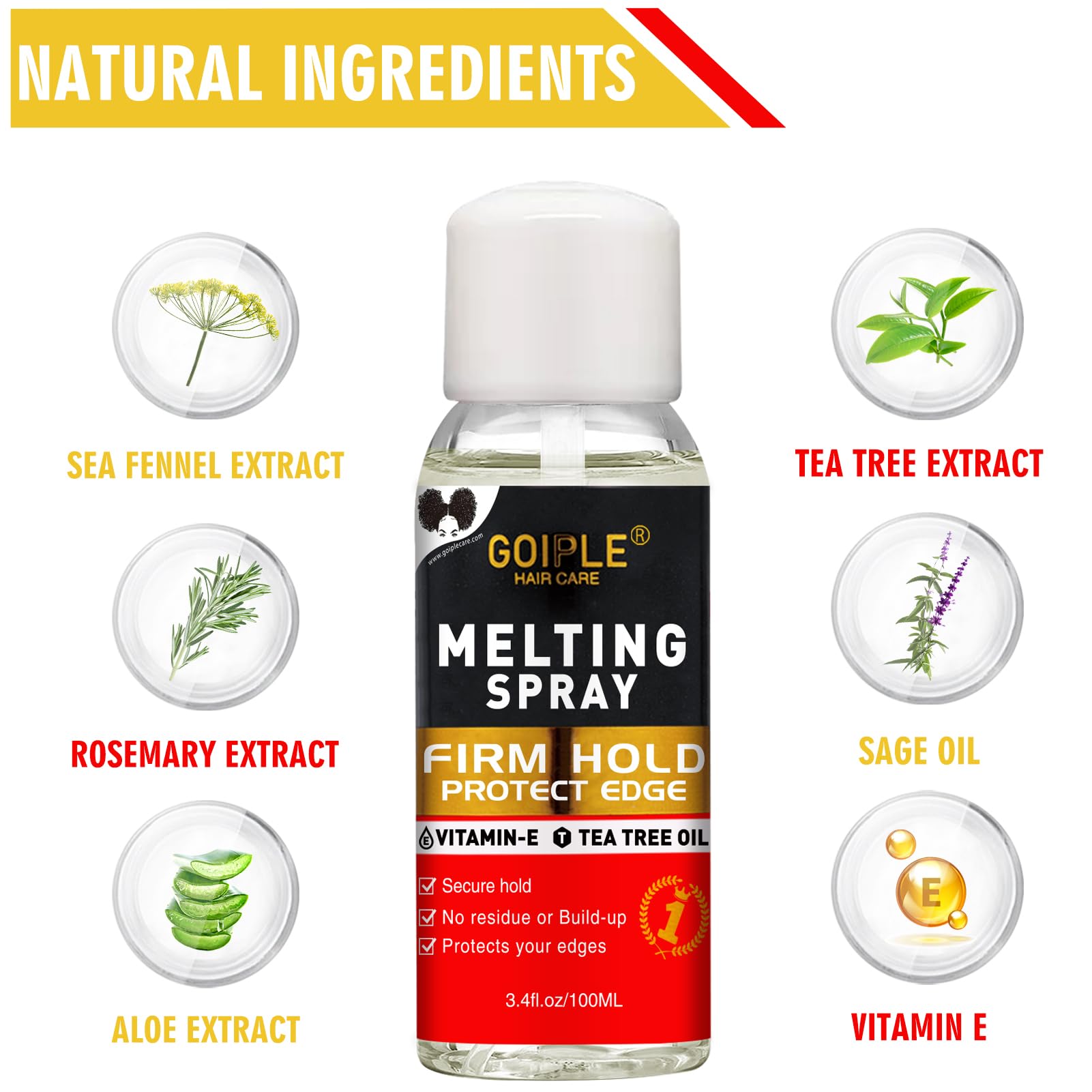WOZUTUNT control de borde para pelucas ofrece acabado natural y duradero.