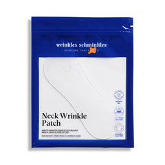 Parche Wrinkles Schminkles de silicona para cuello reutilizable, suaviza líneas durante el descanso nocturno