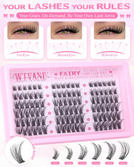Pestañas wtvane para ojos ampliados y mirada más abierta.