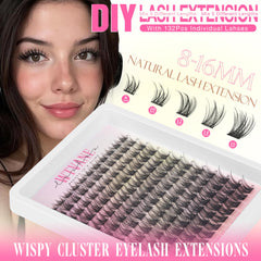 WTVANE clústeres con punta C-curly para un look natural.