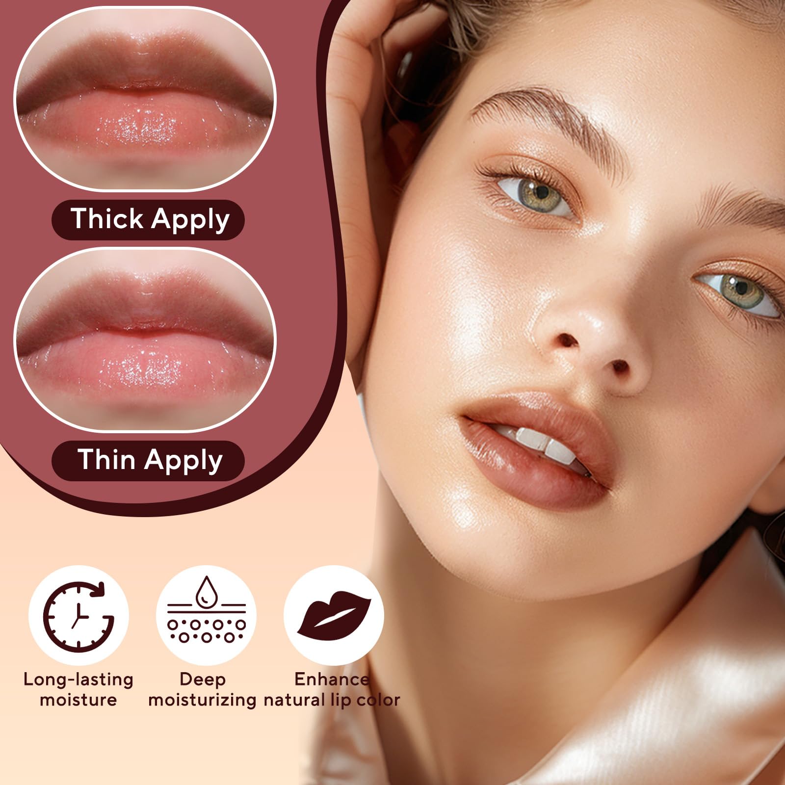 Wyihg bálsamo labial miel hidratación duradera para labios saludables.