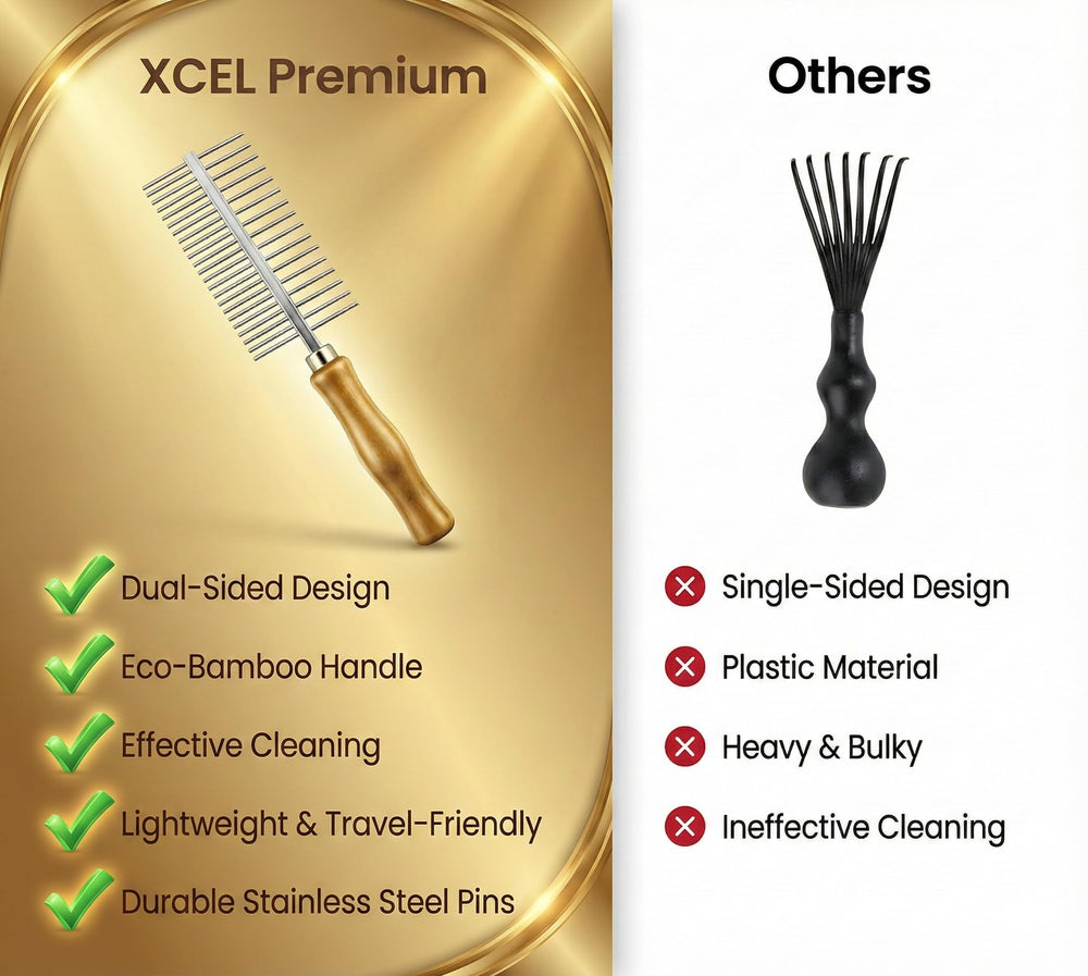 XCEL, extiende la vida de las brochas manteniéndolas limpias.