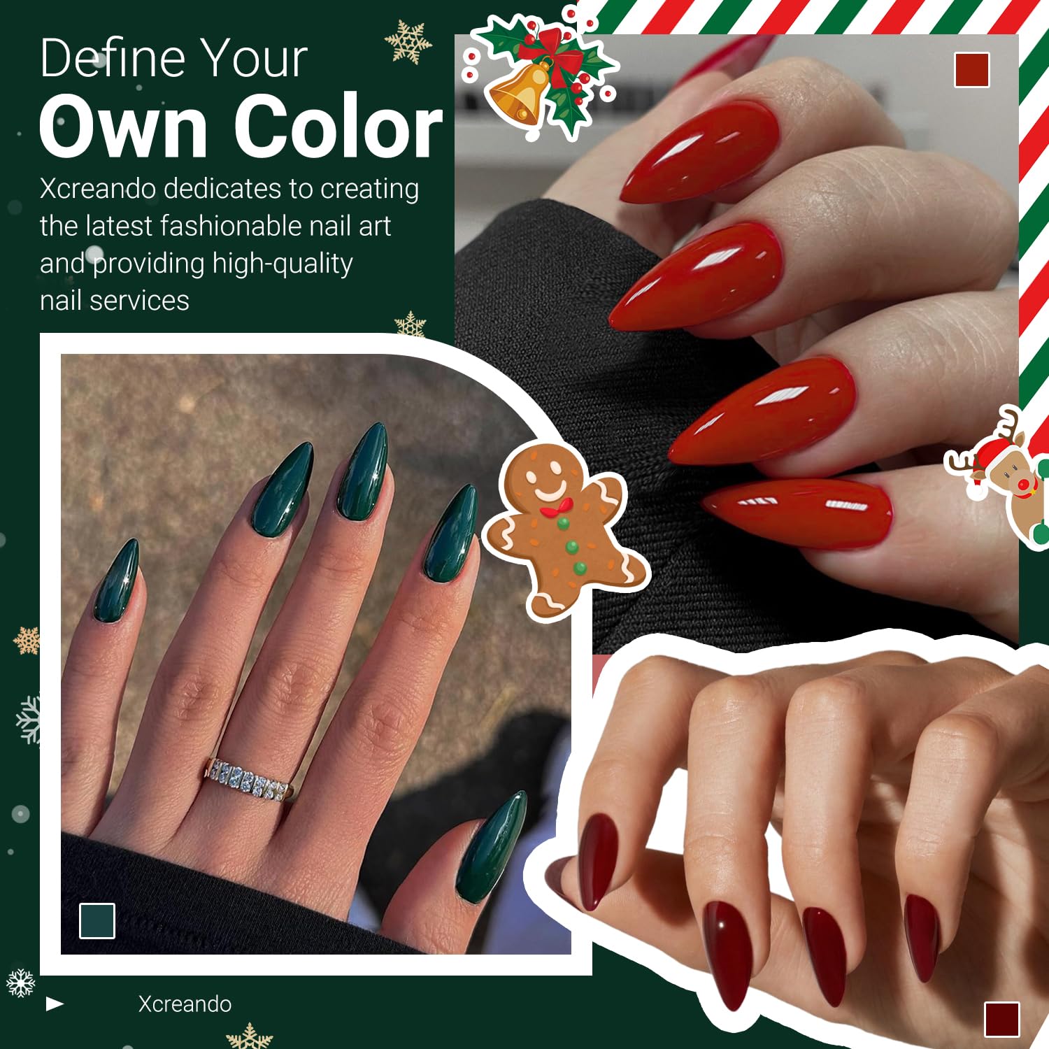 Arte y creatividad en uñas XCREANDO para diferentes estilos