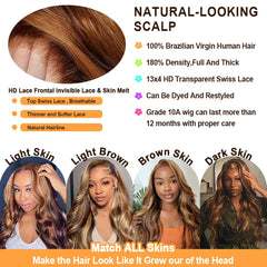 Xiayume cabello ondulado humano, densidad 180, 28 pulgadas: aspecto lleno y duradero.