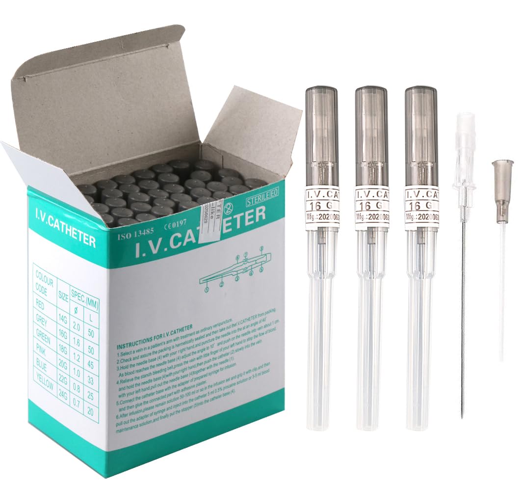 Xiboya textile: lote de 50 agujas de catéter para piercing profesional