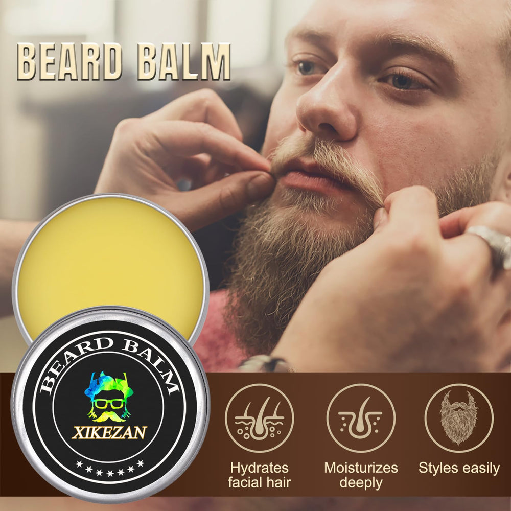 XIKEZAN estuche de viaje para barba, práctico, compacto y perfecto para viajar.