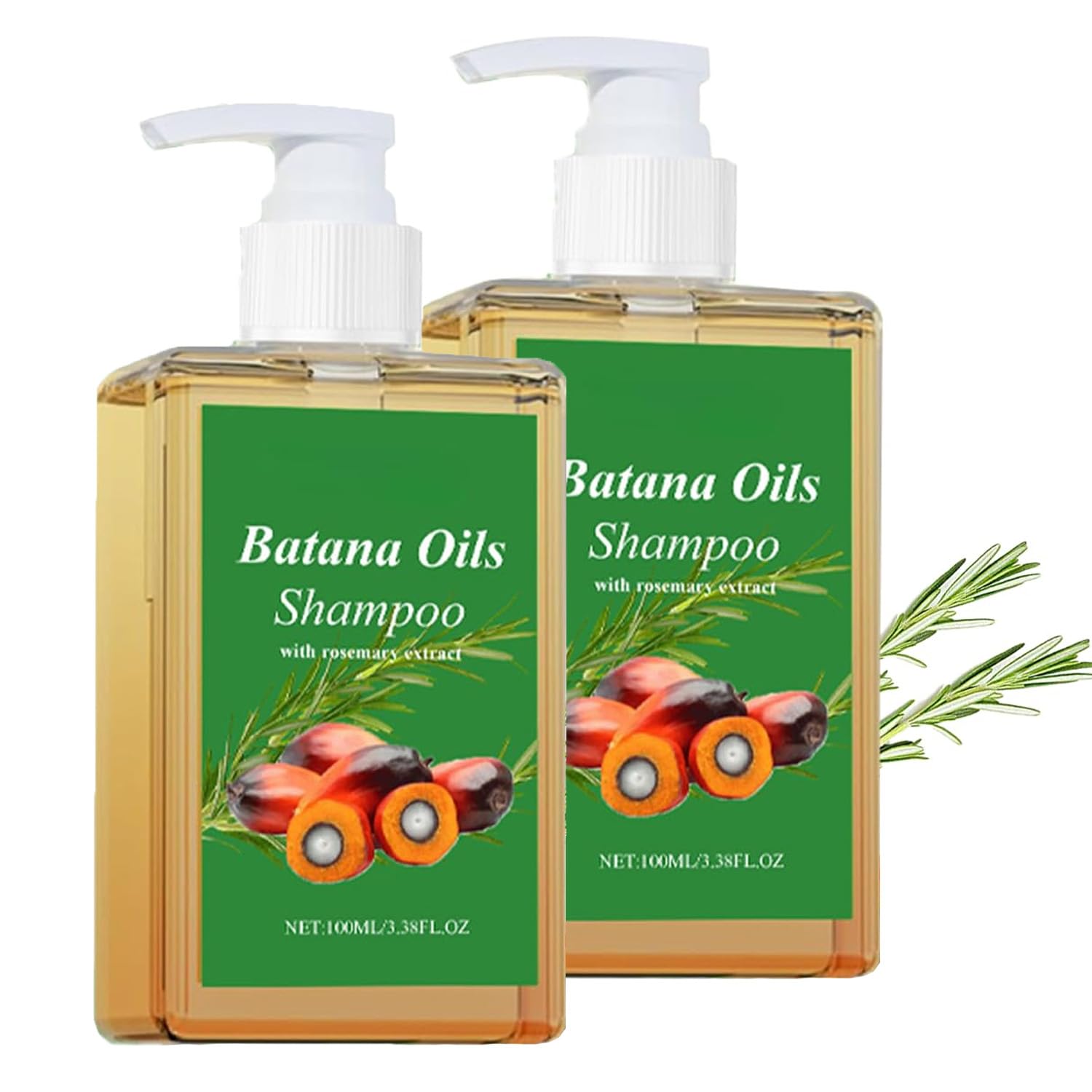 Botella de XIKRO champú batana con romero para cabello suave y nutrido.