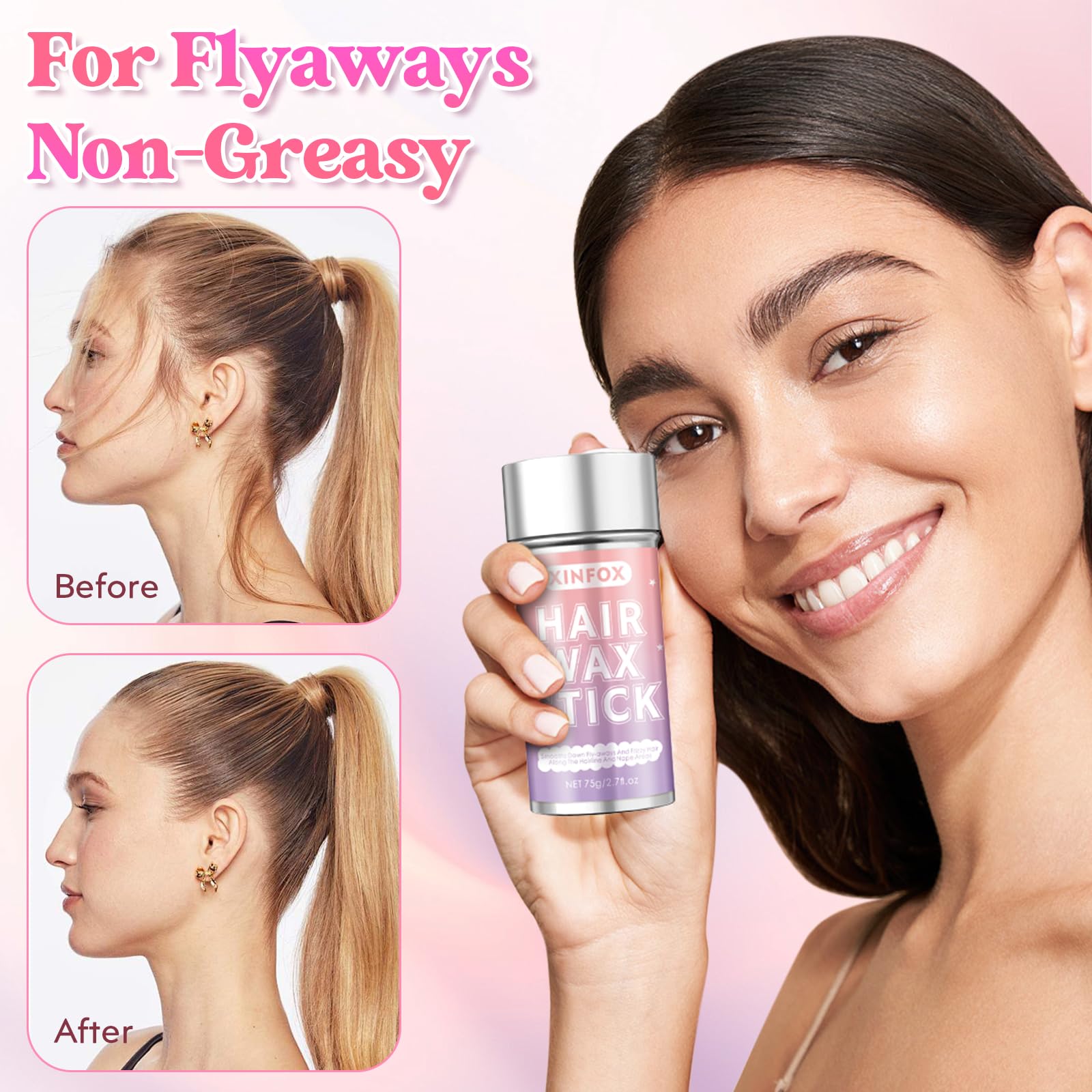 Xinfox cepillo para cabello facilita peinados suaves y cómodos.