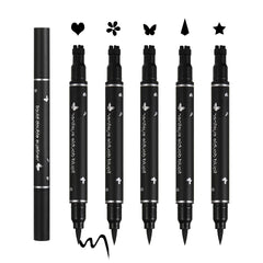 XINGXYUEL delineador líquido con estampas estrella para trazos creativos nocturnos