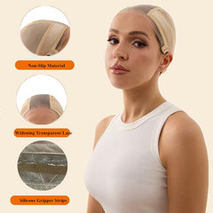 Xiushumyi gorro cinta silicona agarre para mayor sujeción diaria