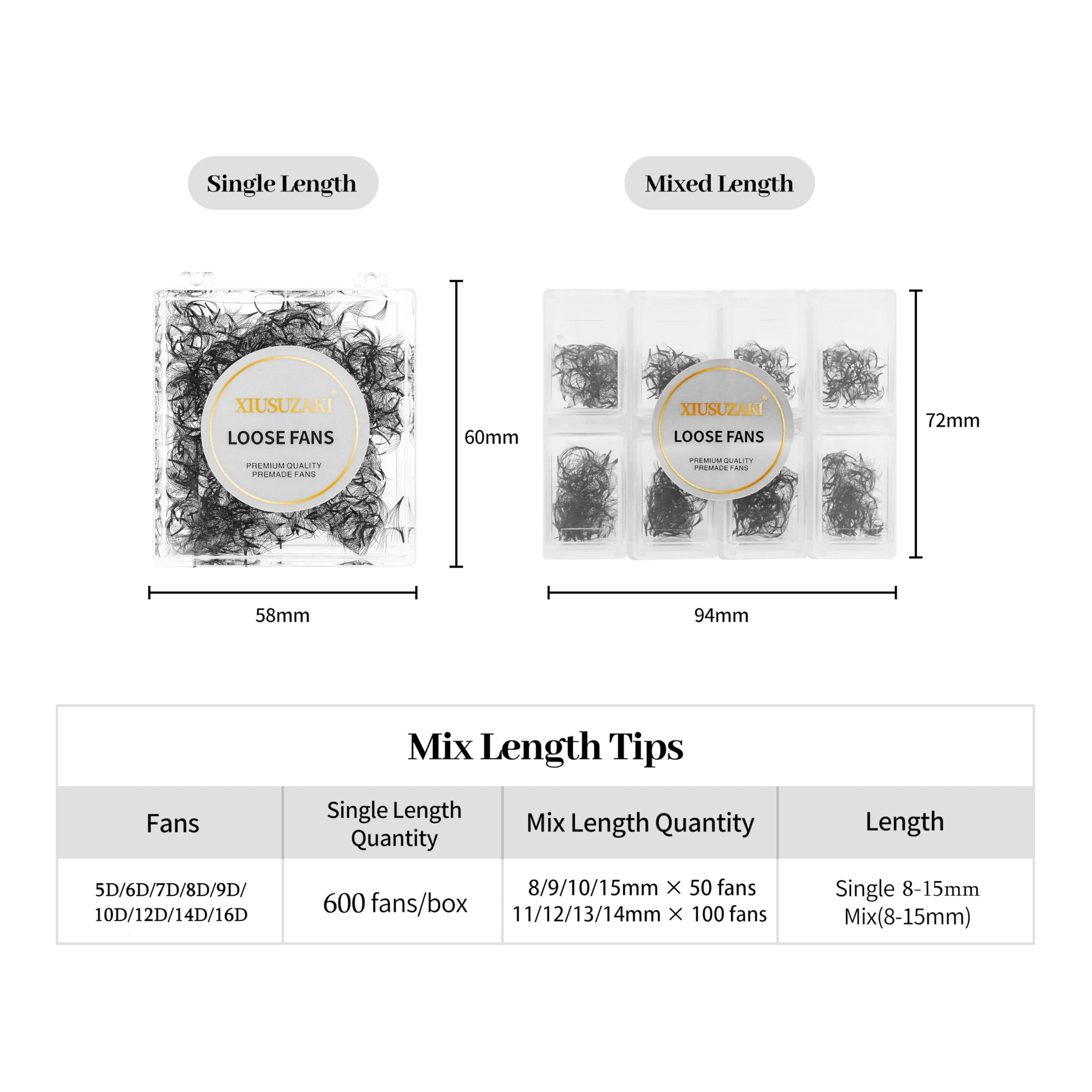 XIUSUZAKI 0.07 mm thickness for light wear.