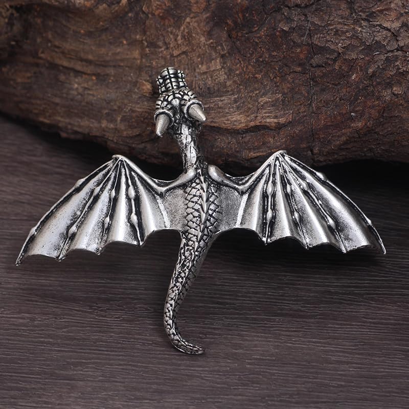 Regalo gótico ideal XJYHDY, pasador dragón para amantes de lo gótico.