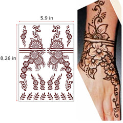 Tatuajes impermeables Xmasir, ideales para playa o piscina.