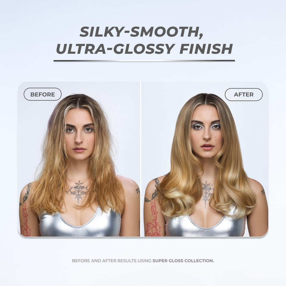 XMONDO Hair Super Gloss: textura crema suave que nutre y da brillo.