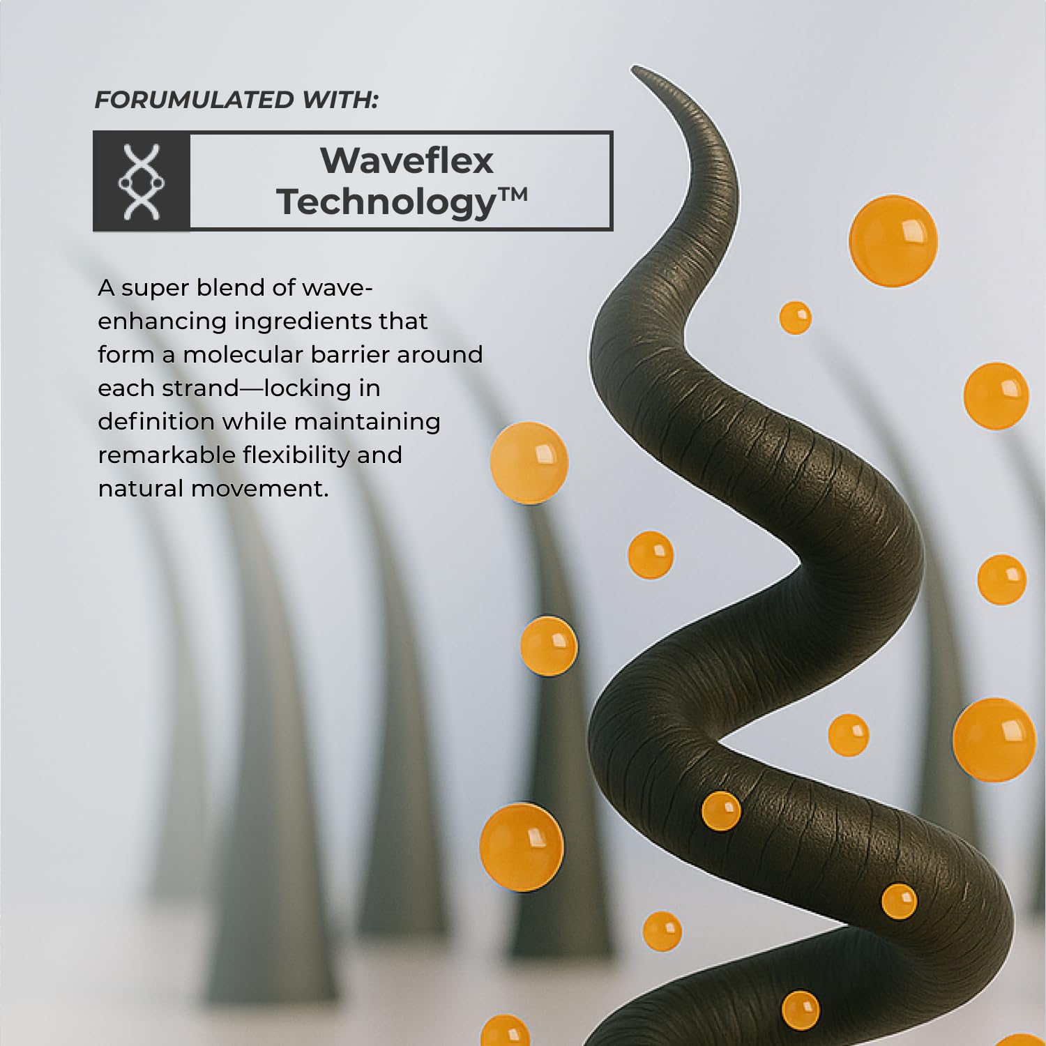 XMONDO Hair Wavetech uso sencillo para definir olas tras el lavado.