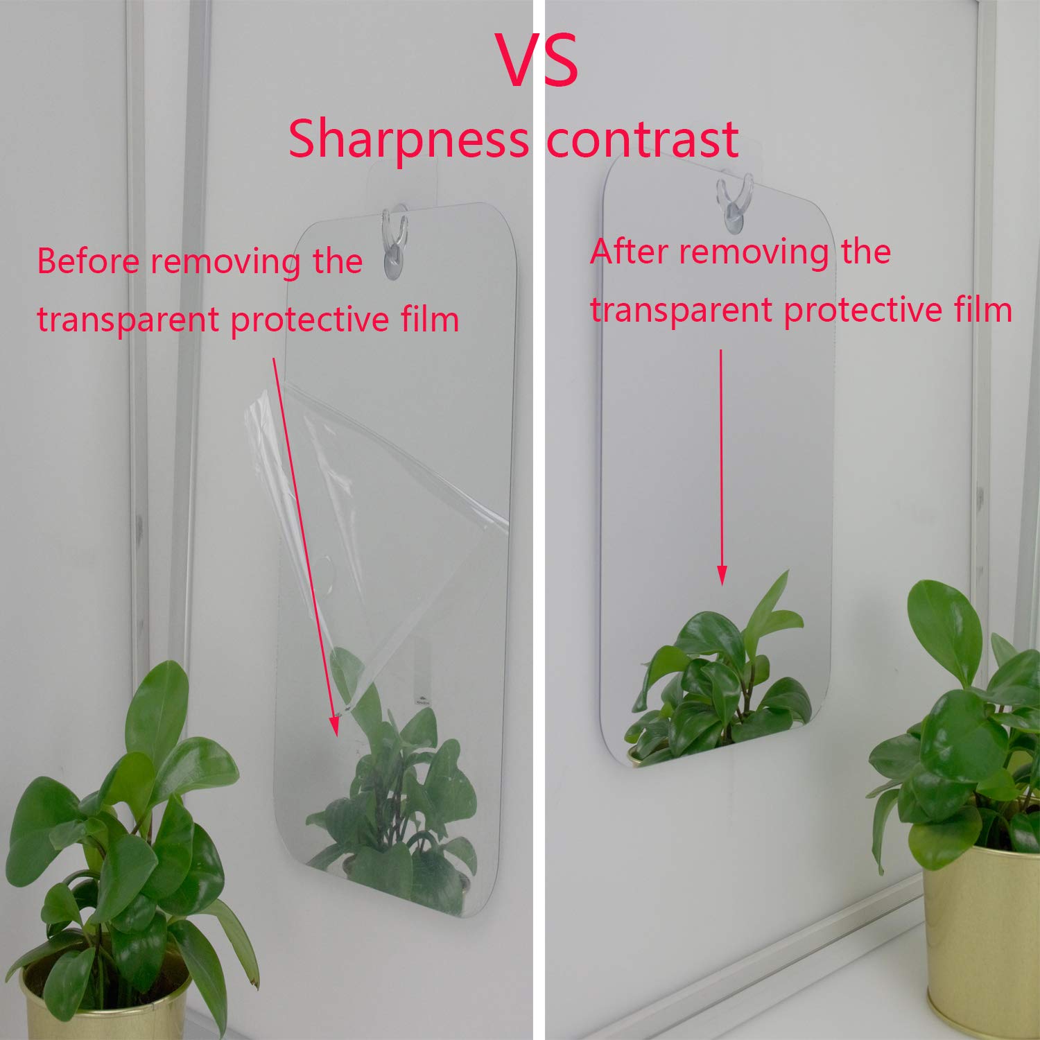 Película protectora transparente de XoYo APHUIME antes de usar.