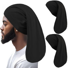 XTREND gorro dreadlocks negro jumbo para dormir y evitar enredos