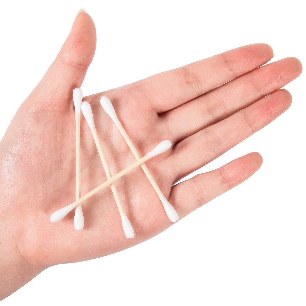 Xumzee puntas dobles en bastoncillos para limpieza precisa.