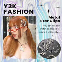 Clip estrella kawaii de YAEISM para estilo adorable