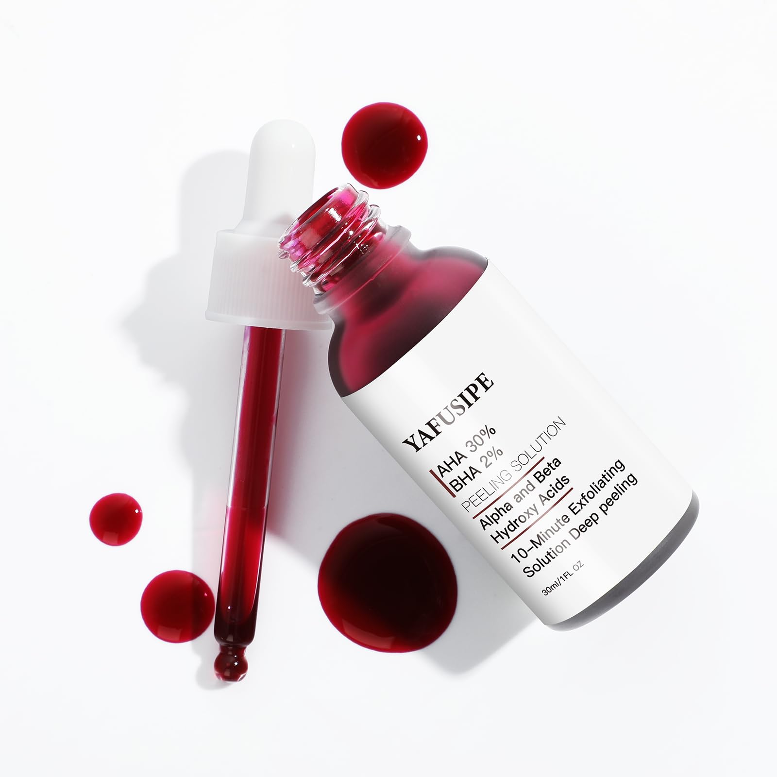 YAFUSIPE peeling químico facial: envase compacto para uso suave en piel sensible