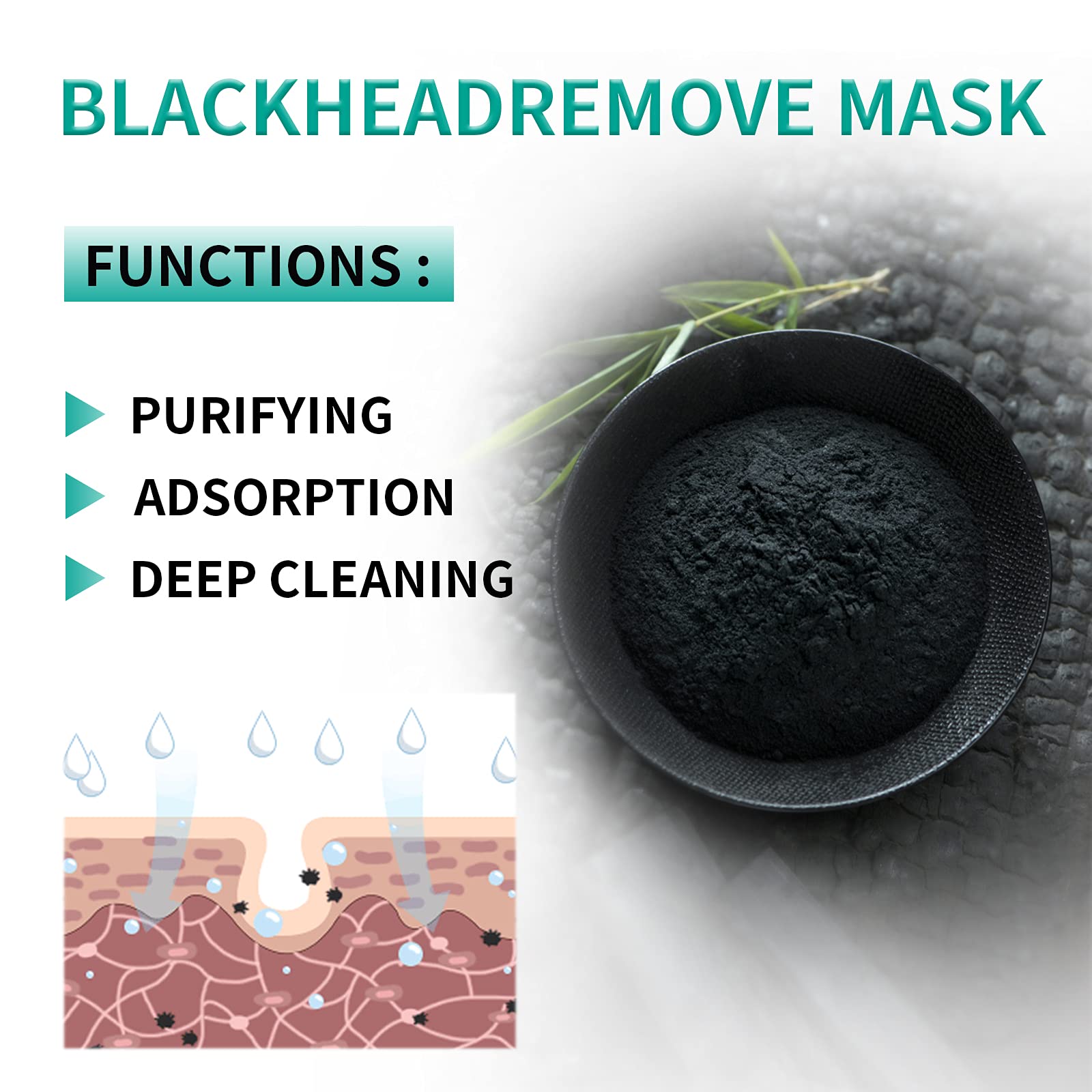 YAFUSIPE pore cleansing action suggests smoother, refreshed skin.