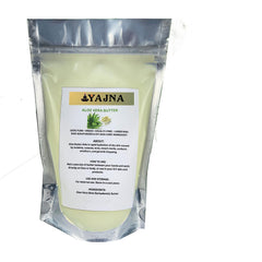 Yajna Mantequilla de Aloe Vera, textura cremosa para hidratación profunda de la piel.