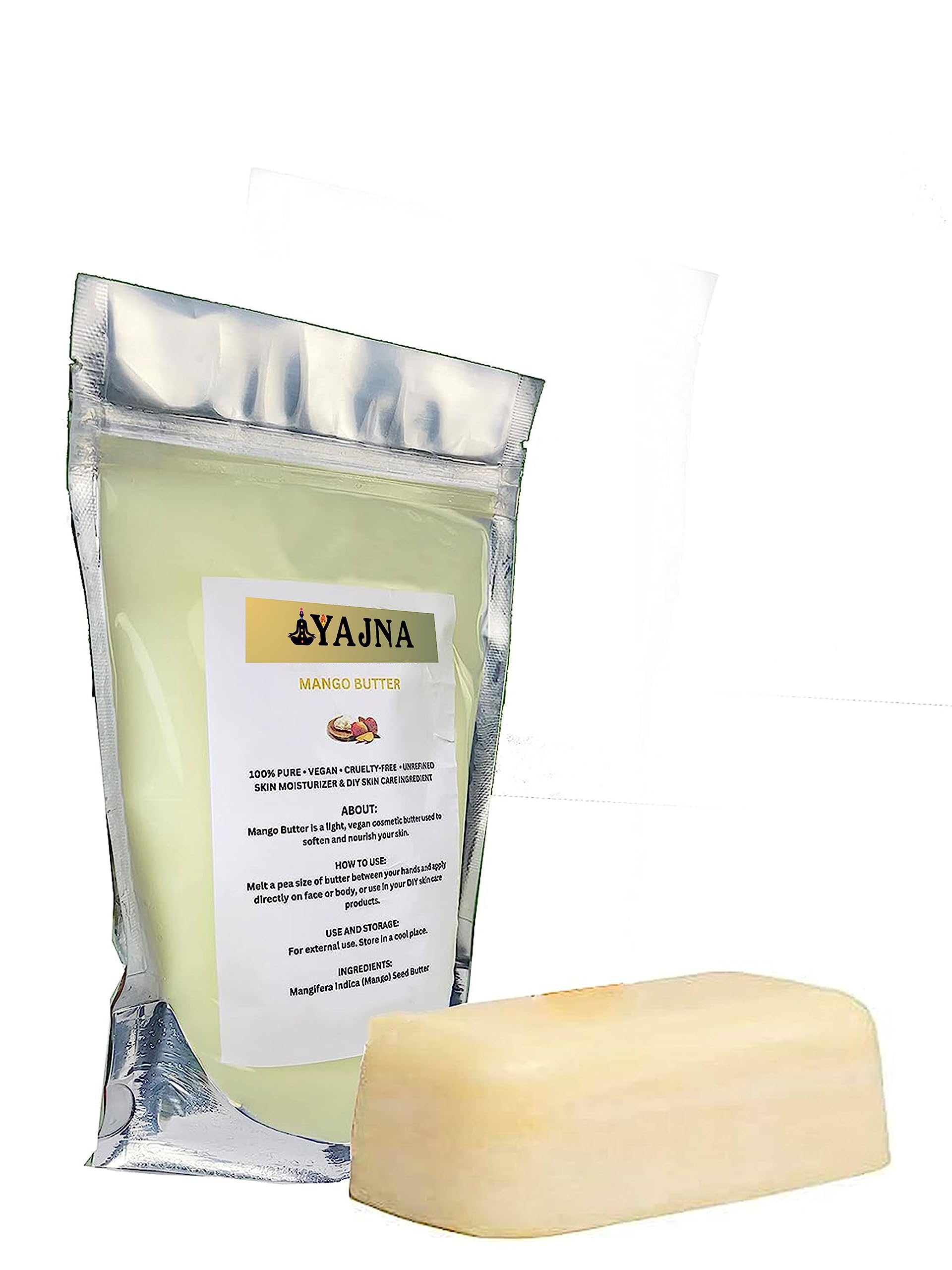 Uso cosmético casero con Manteca de Mango Yajna para cremas caseras.