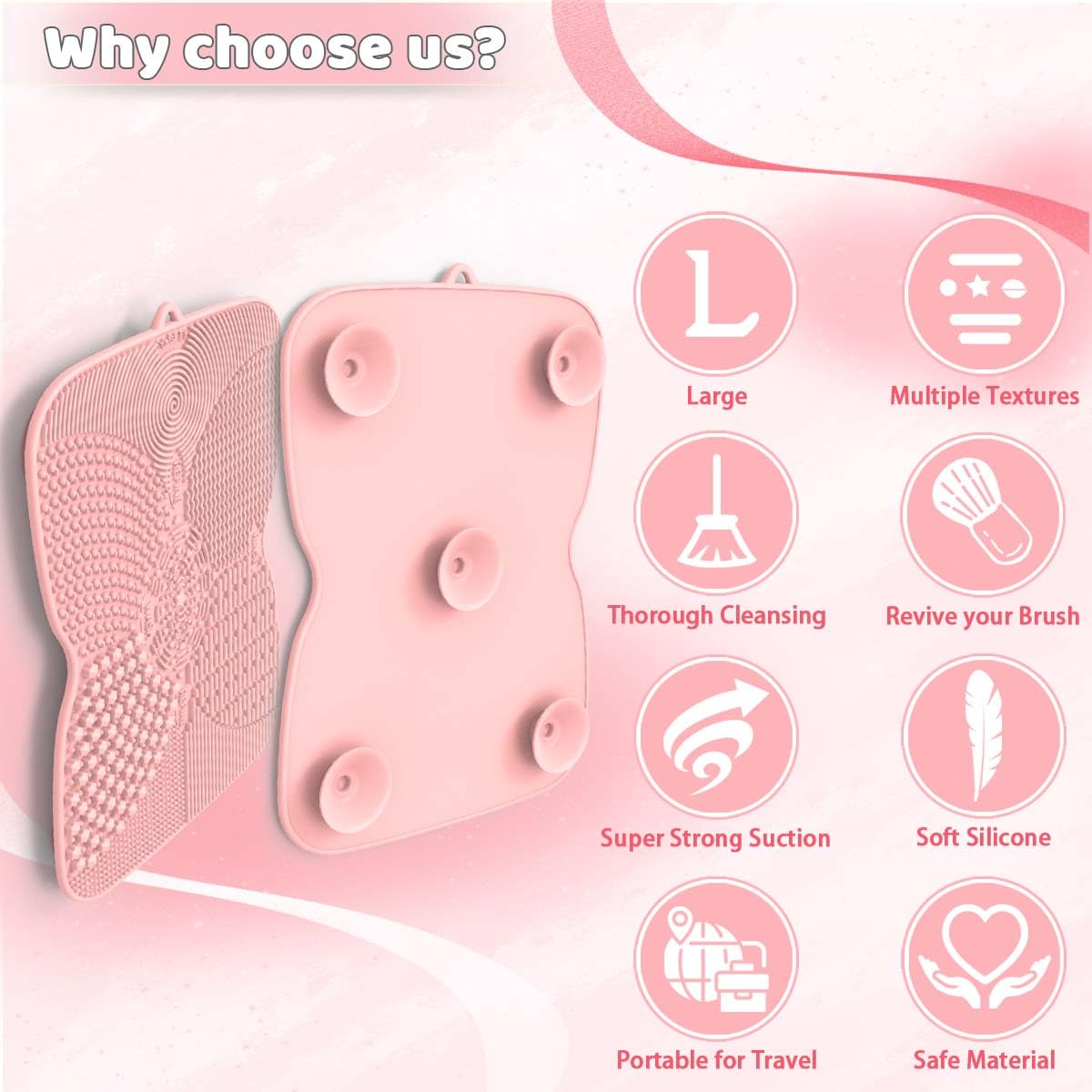 Silicona suave y duradera de YalsFTY cuida puntas y fibras