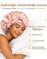 Yanibest bonete con banda de ajuste suave, mantiene el cabello recogido sin moverse.