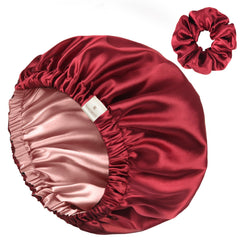 YANIBEST bonete satinado ajustable para dormir protege el cabello.