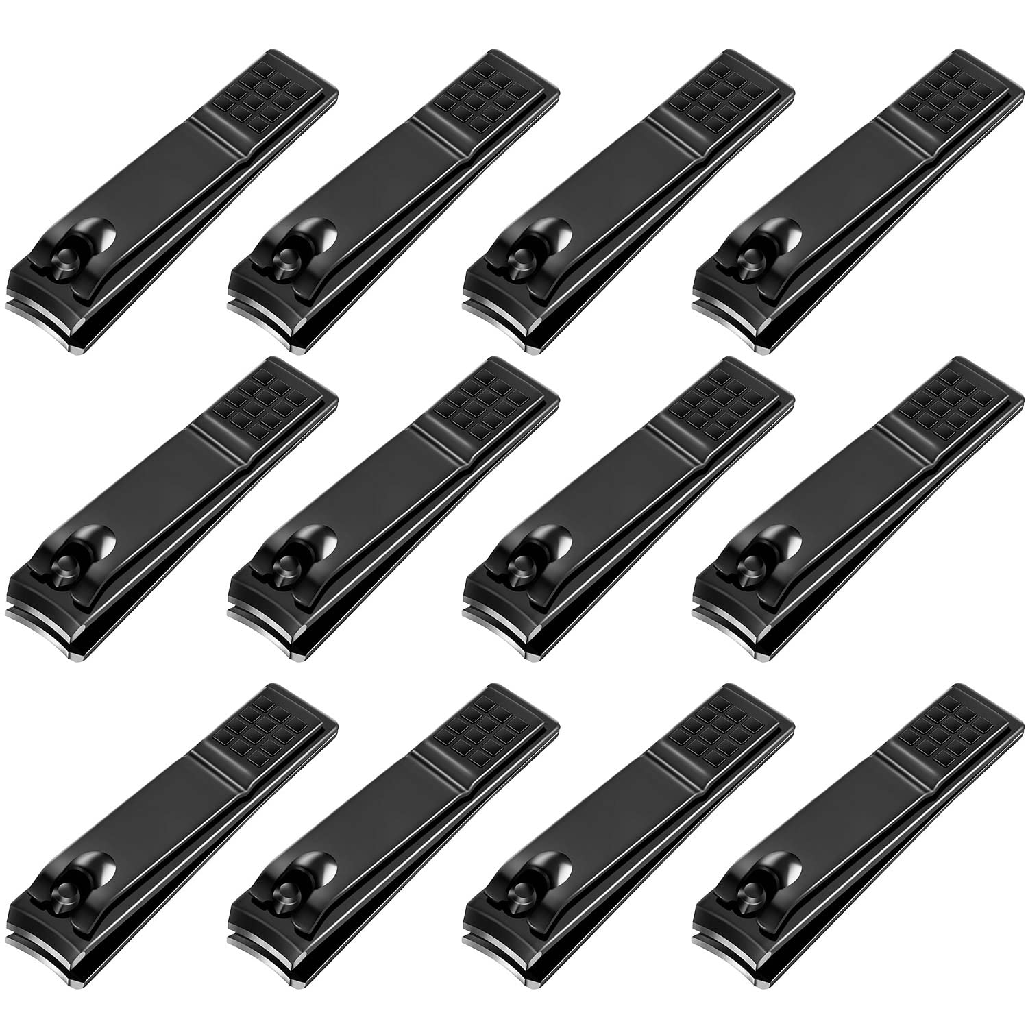 Yaomiao set cortaunas 12 piezas, acero inoxidable, ideal para uñas de manos y pies.