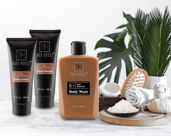 Yard House exfoliante facial revitaliza la piel con sensación fresca y delicada