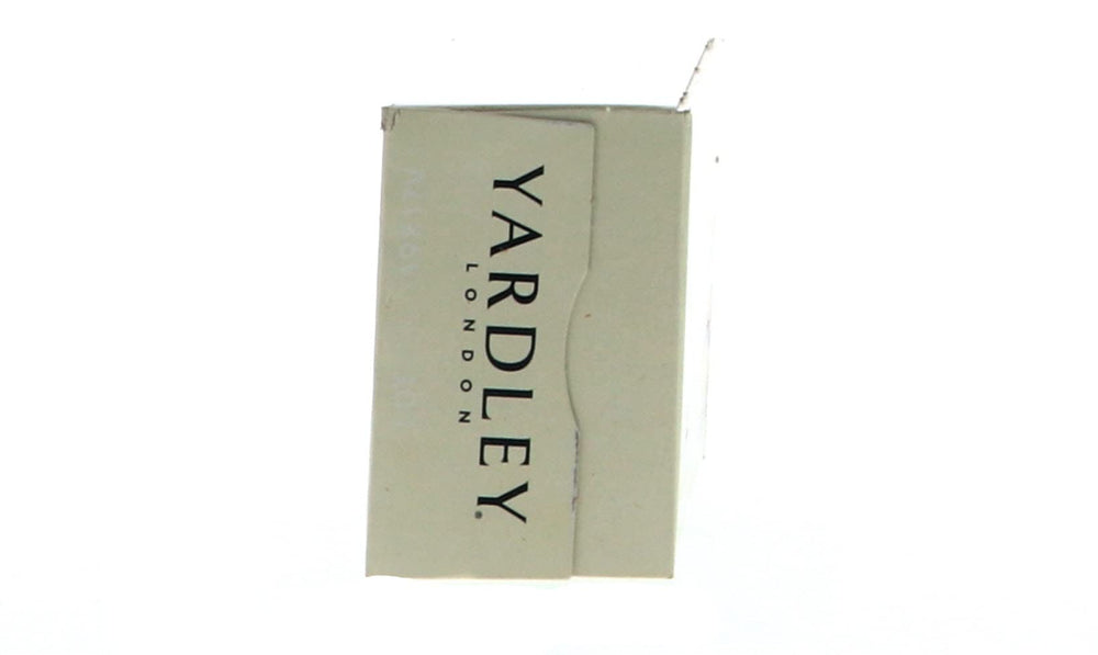 Etiqueta Yardley, tamaño de 4 onzas listo para uso diario.