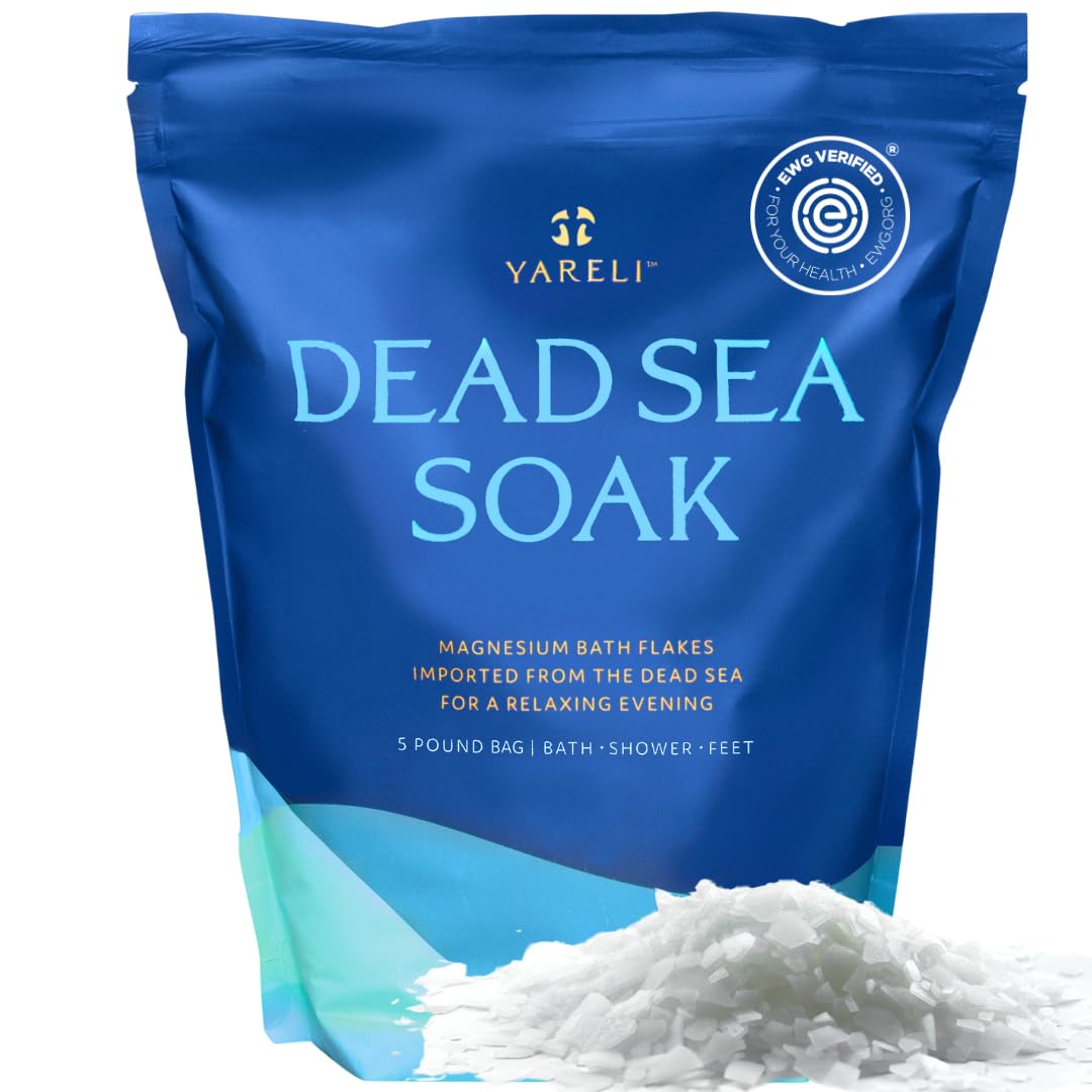 Yareli Magnesium Flakes from the Dead Sea for a relaxing bath soak