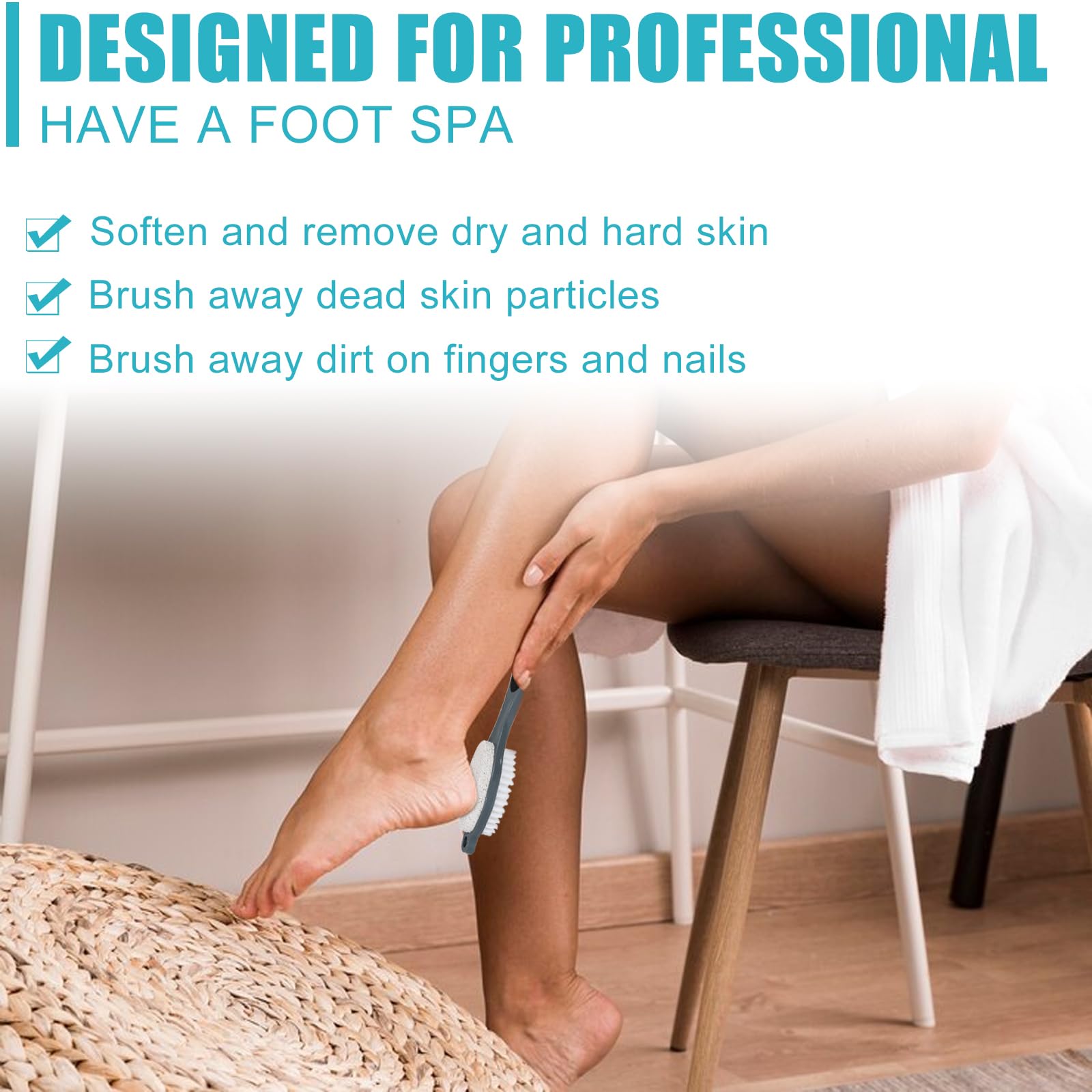 Yclin lima pie suavizado alisa la piel para pedicure