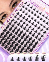 Extensiones ligeras YDAGKH con resistencia al agua para uso diario.