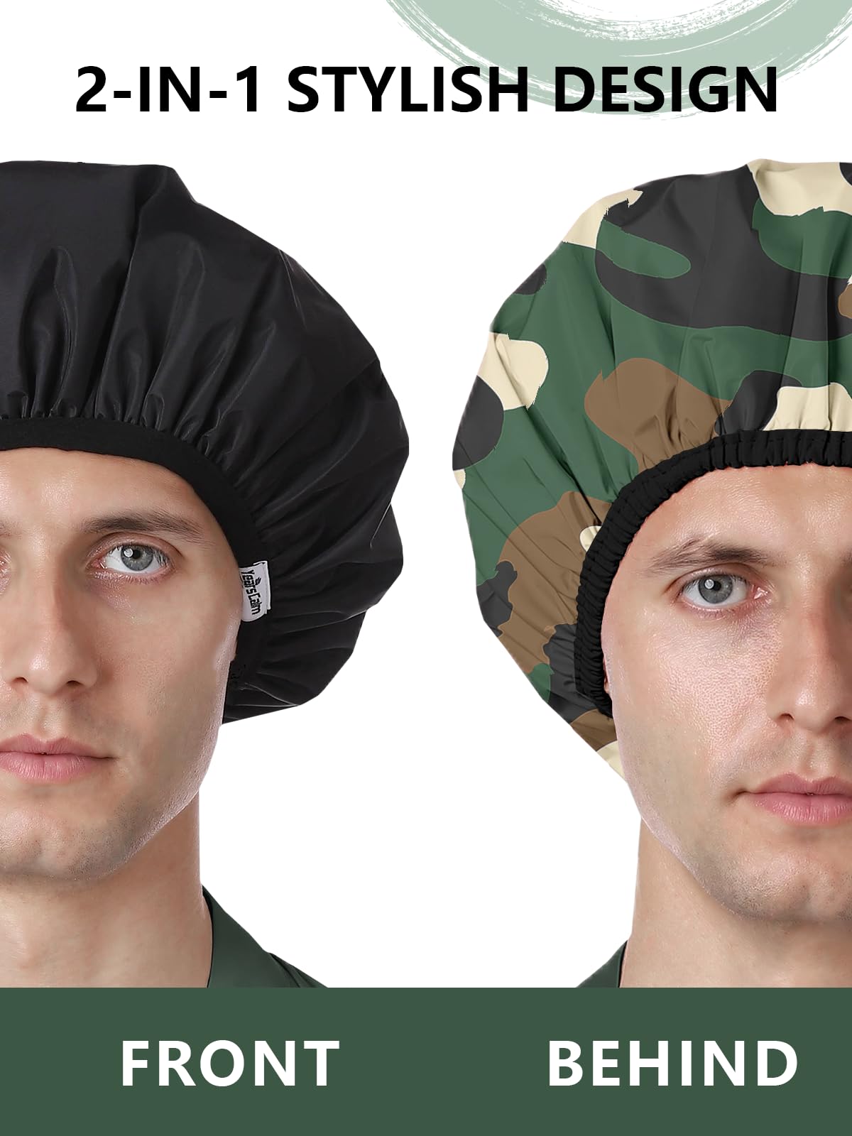 Gorro Years calm con cara reversible para variar estilo y cuidado del cabello