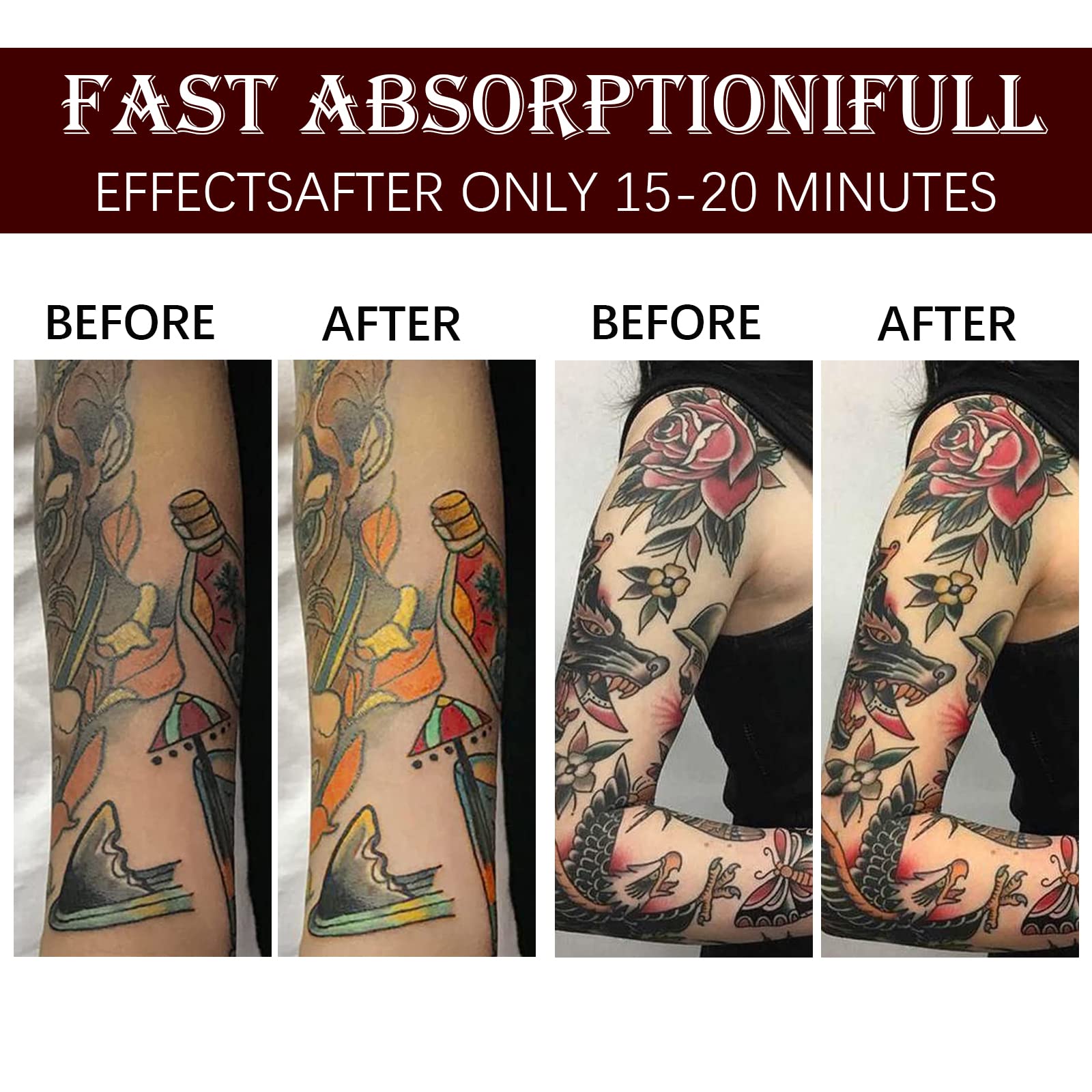 Yecuce Tattoo Balm compact tube ideal for on-the-go care.