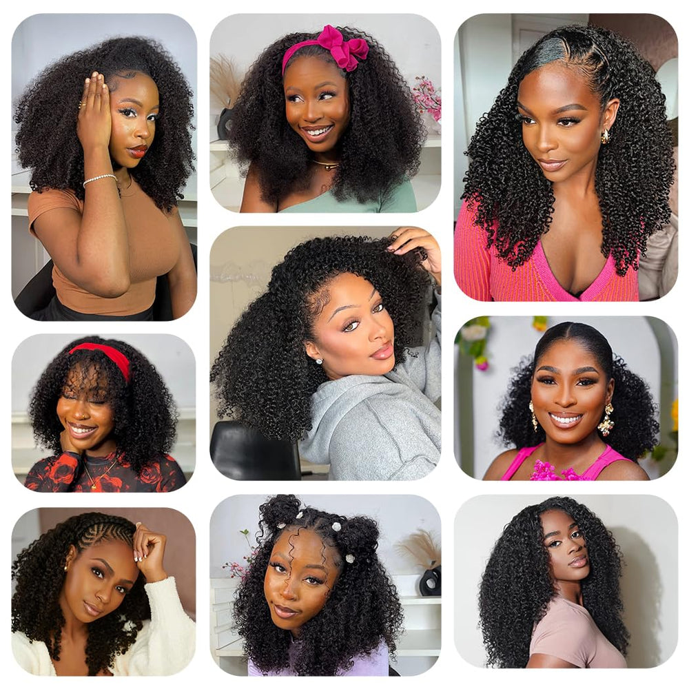 yeelice hair afro rizado 20 pulgadas con volumen