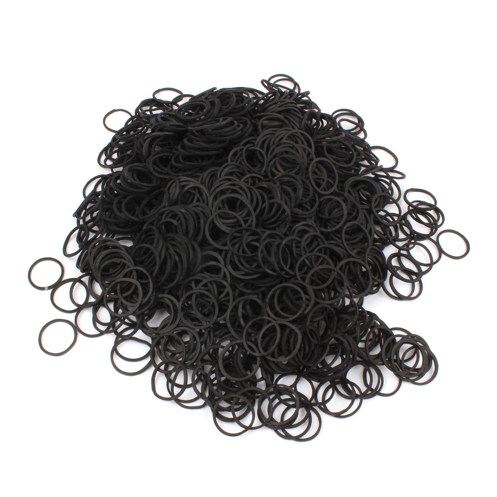 YEEPSYS coletas para pelo negro, seguras y suaves para bebés y niñas.