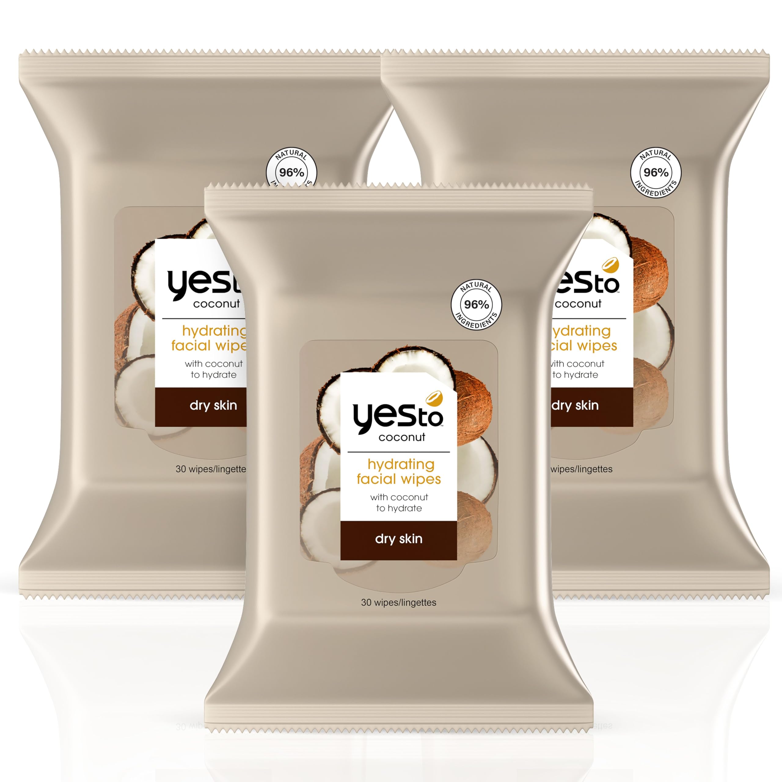 Yes To Toallas Faciales: desmaquillado suave para piel sensible.